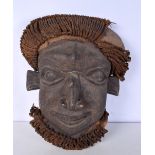 A African Tribal Bamileke mask 43 x 36 cm.