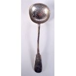 AN ANTIQUE RUSSIAN SILVER SPOON. 35 grams. 15 cm long.