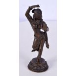 A small Indian Bronze dancer 13 cm.