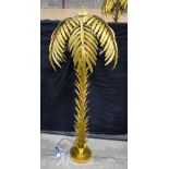 A large novelty palm tree lamp 154 cm