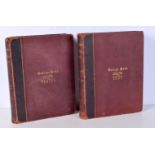 Fairairns Book of Crests in 2 volumes by George Robb published 1892 30 x 25 cm