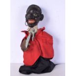 A 19th Century folk art glove puppet 37 cm .