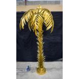 A large novelty palm tree lamp 154 cm