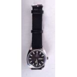 A FAVRE LEUBA WRISTWATCH WITH BLACK DIAL. Dial 3.8cm incl crown, working