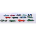 A collection of Corgi and Dinky motor racing models 10 cm (13).