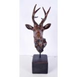 A contemporary stags head 32 cm.