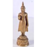 A THAI BRONZE BUDDHA. 10.5 cm high.