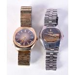 TWO WRISTWATCHES. (2)