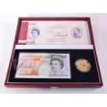 A CASED SILVER PROOF SET. 24 cm x 12 cm.