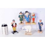 A collection of Royal Doulton boxed figures from the "Advertising Classics " series 16 cm (6).