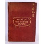 Atlas Of The Chinese Empire. 35 cm x 25 cm.