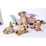 A collection of vintage Teddys and toys (8)