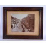 A RARE 1908 ETON HIGH STREET OLYMPIC MARATHON PHOTOGRAPH. 48 cm x 40 cm.