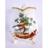 Sevres milk jug of the first size painted by Antoine-Joseph Chappuis with a landscape including