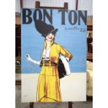 A large event printed French fashion advertising poster 120 x 84 cm