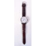 A LONGINES WRISTWATCH. 3.75 cm wide inc crown.