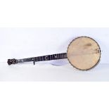 A vintage 'Douglas & Co.' banjo. 86cm.
