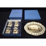 Two boxed Wedgwood ceramic items largest 30 cm (2).