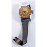 A NOVELTY DALE EVANS WRISTWATCH. 2.75 cm wide inc crown.