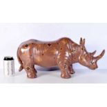 A large Rhino ornament 24 x 54 cm.