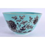 AN EARLY 20TH CENTURY CHINESE DAYA ZHAI PORCELAIN BOWL Late Qing/Republic. 17 cm diameter.