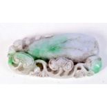 A CHINESE JADE PENDANT. 119 grams. 9 cm x 4.5 cm.