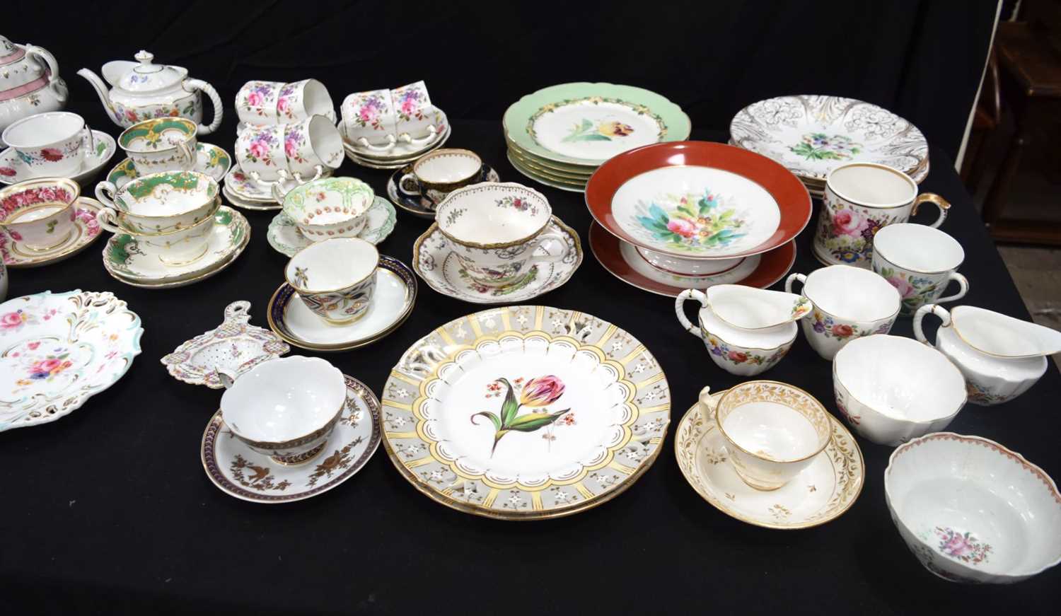 A large collection of China Tea ware including Crown Derby - Bild 4 aus 17