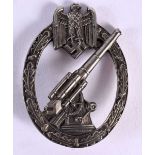 THE GERMAN ARMY ANTI-AIRCRAFT BADGE OR ARMY FLAK BADGE. CRITERIA FOR THE AWARD CAME FROM A