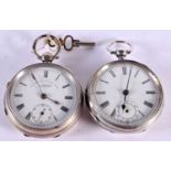 A VICTORIAN EXPRESS ENGLISH LEVER SILVER CASED POCKET WATCH BY J G GRAVES OF SHEFFIELD HALLMARKED