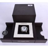 A BOXED RAYMOND WEIL TRADITION 5576 MEN'S SWISS QUARTZ WATCH WITH ORIGINAL PAPERS. Dial 4.5cm incl
