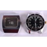 RARE CARDINAL APOLLO (SICURA) SUPER WATERPROOF 400 VACUUM TESTED TRITIUM BLACK DIAL WATCH,