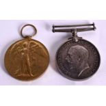 WW1 BRITISH WAR & VICTORY MEDAL PAIR AWARDED TO 155065 GNR J A MACLEAN RA. (2)