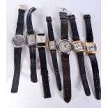 SEVEN ASSORTED FASHION WATCHES TOGETHER WITH A STRAP. All NOT working (8)