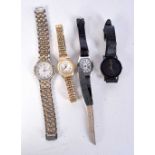 FOUR ASSORTED FASHION WATCHES. All NOT working (4)