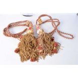 A pair of French curtain tiebacks 98 cm (2)