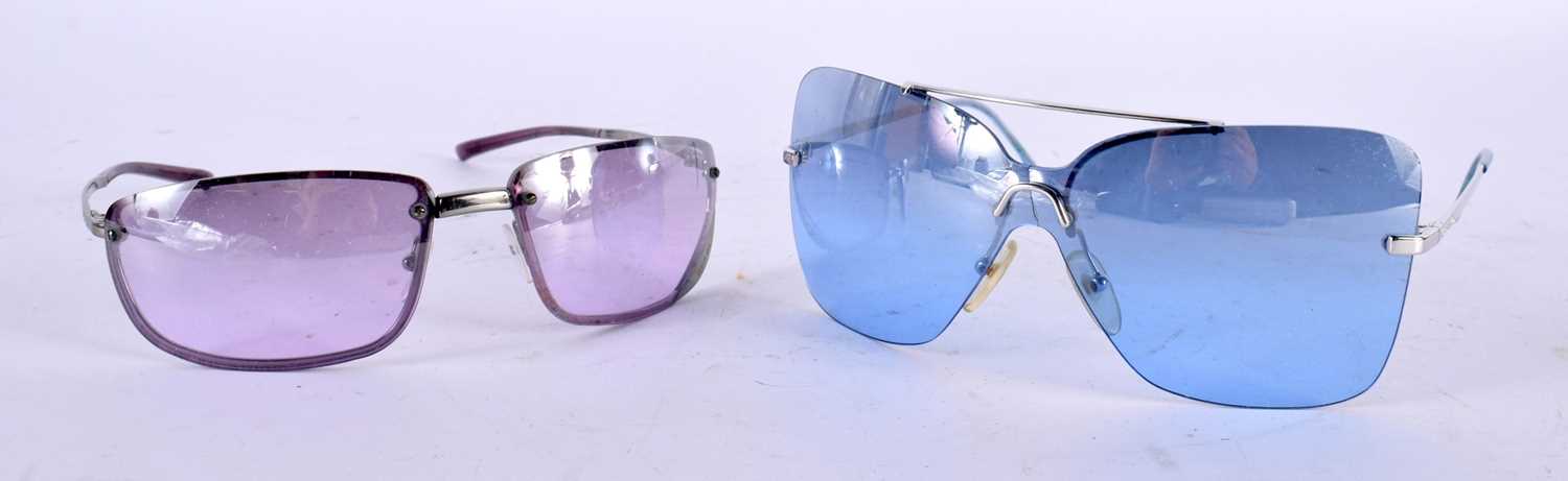 TWO PAIRS OF DESIGNER SUNGLASSES Gucci & Christian Dior. (2)