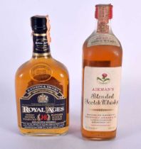 ROYAL AGES FIFTEN YEAR OLD BLENDED SCOTCH WHISKEY together with an Aikman's whiskey. (2)