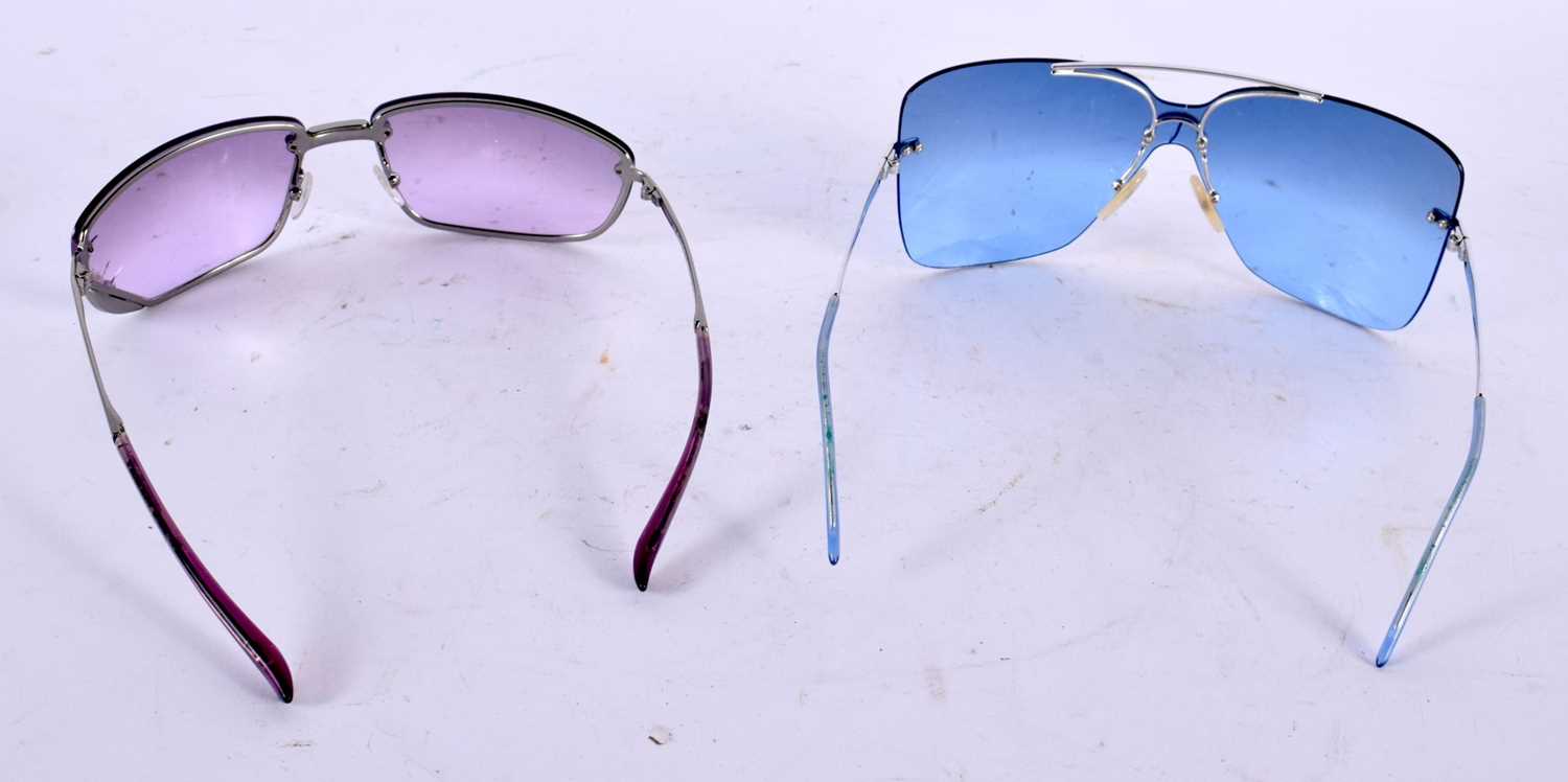 TWO PAIRS OF DESIGNER SUNGLASSES Gucci & Christian Dior. (2) - Image 2 of 5