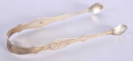 A PAIR OF EARLY 19TH CENTURY SILVER SUGAR NIPS by Peter, Ann & William Bateman. London 1803. 36.5