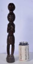 An African Tribal carved wood Yoruba figurine 36 cm.