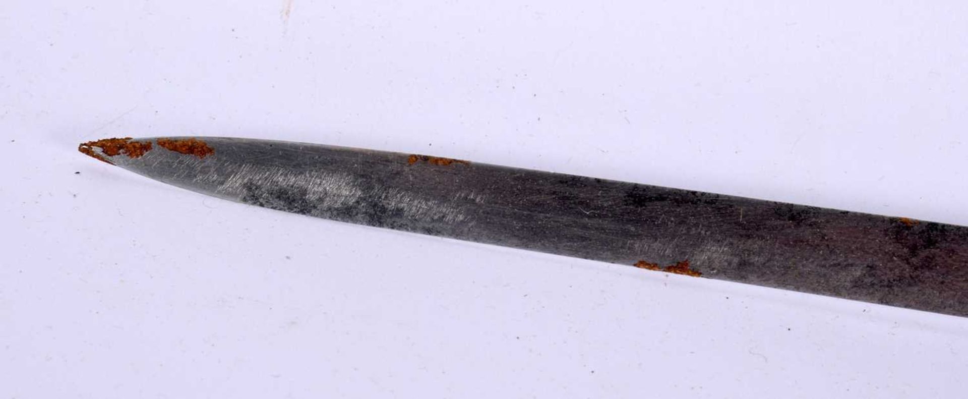 AN ANTIQUE BONE HANDLED SWORD STICK. 90cm long. - Image 6 of 7