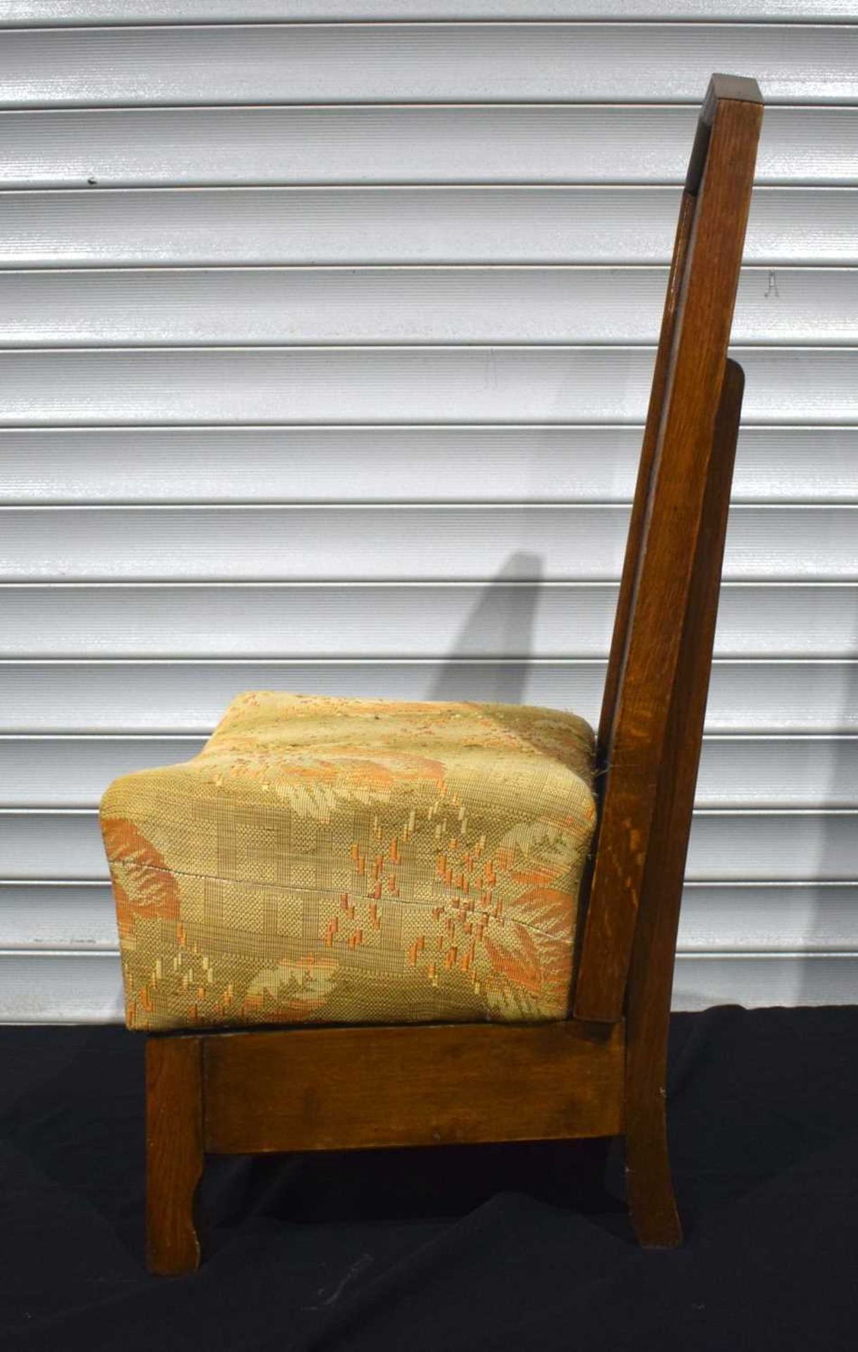 A Victorian metamorphic nursing chair and baby changing chair 95 x 48 cm. - Image 3 of 4