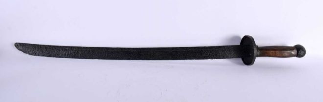 AN ANTIQUE BOXER REBELLION DAO SWORD. 82 cm long.