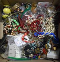 ASSORTED COSTUME JEWELLERY. (qty)