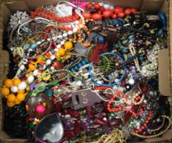 ASSORTED COSTUME JEWELLERY. (qty)