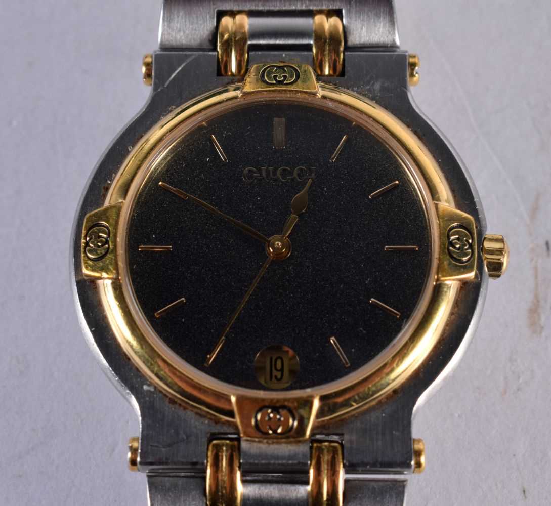 Gucci Men's Watch 9000M. Dial 3.3cm (incl crown), working - Image 3 of 6