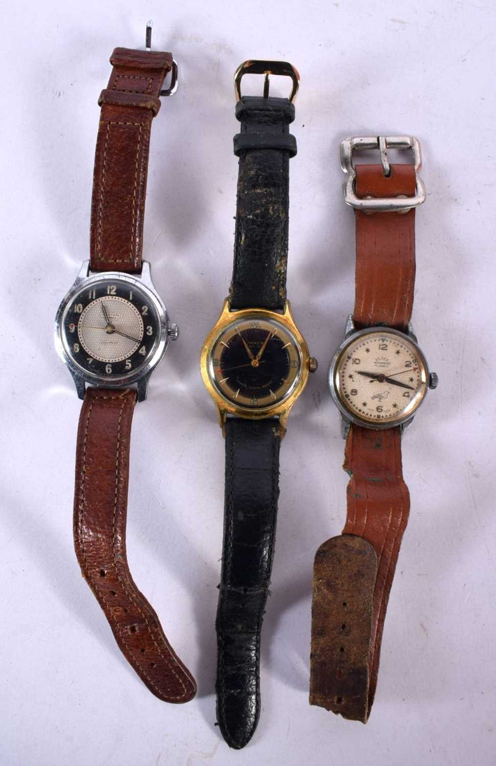 Men's Vintage WRISTWATCH Hand Wind Ingersoll Anker Working x 3