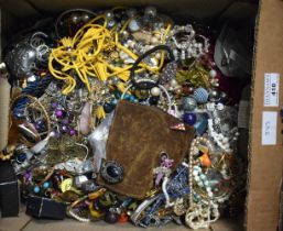 ASSORTED COSTUME JEWELLERY. (qty)