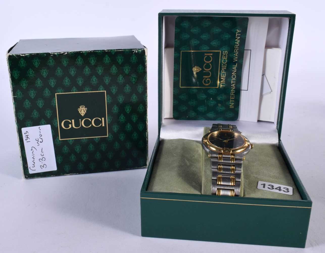 Gucci Men's Watch 9000M. Dial 3.3cm (incl crown), working