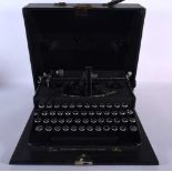 Vintage Seidel & Naumann Erika Vintage Typewriter In Original Case. 33cm x 36cm x 33cm. Case has
